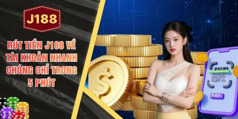 Rút Tiền J188 Về Tài Khoản Nhanh Chóng Chỉ Trong 5 Phút